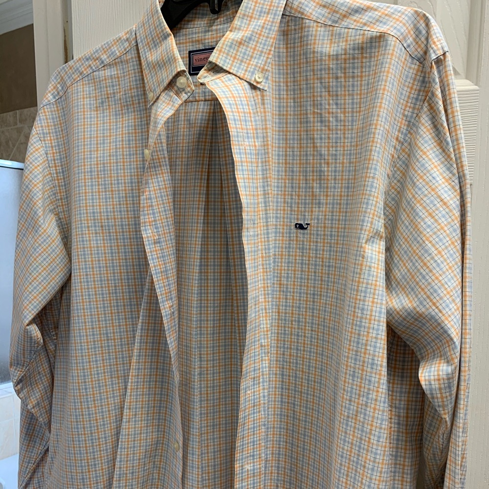 Vineyard vines - size large men’s dress shirt EuC